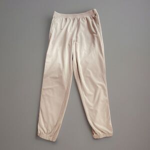Aerie 100% Cotton Joggers w/ Pockets In Dusty Pink, Size: M